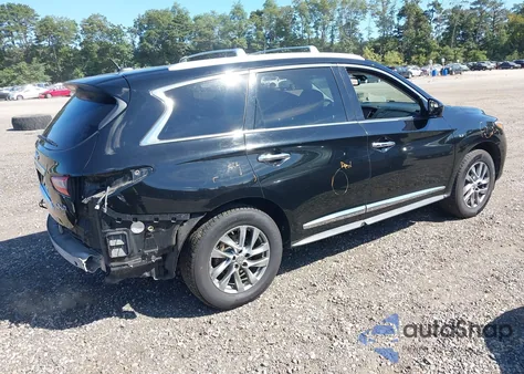 2014 Infiniti Qx60 from USA, damaged, VIN 5N1AL0MM7EC545168